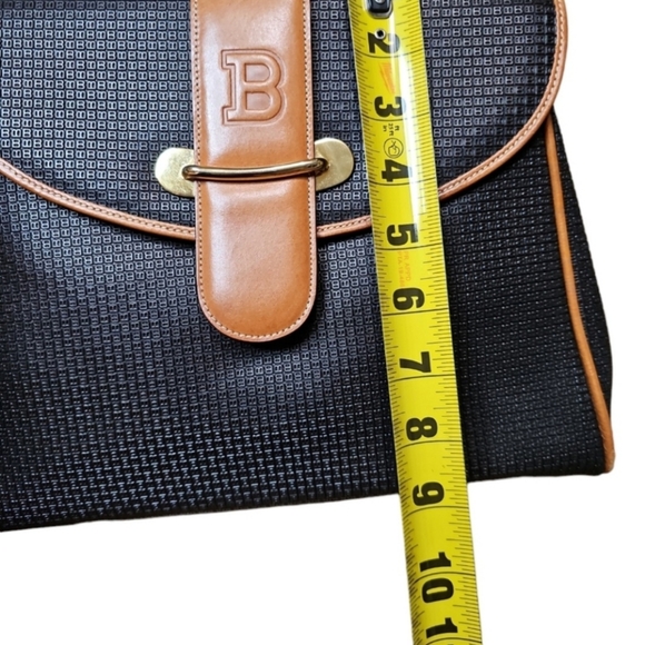 Bally's top handle black flap bag - Picture 4 of 10